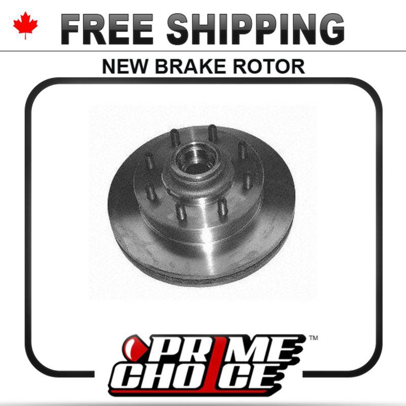 1 premium new disc brake rotor for front fits left driver / right passenger side