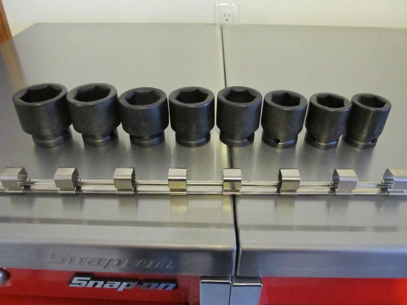 Armstrong tools 8 pc. 3/4" drive impact 6 pt. socket set (1-1/8" - 1-5/8") 