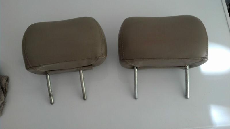 Head rests from 2001 subaru outback, tan leather