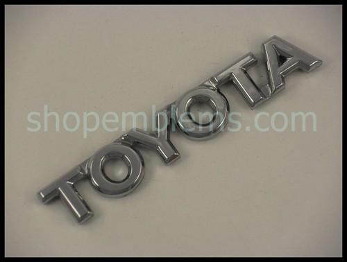 90s 00s toyota solara script emblem logo trunk corolla camry echo paseo tercel