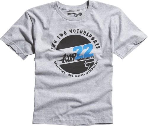 2014 shift two two dedication youth casual motocross apparel short sleeve tee