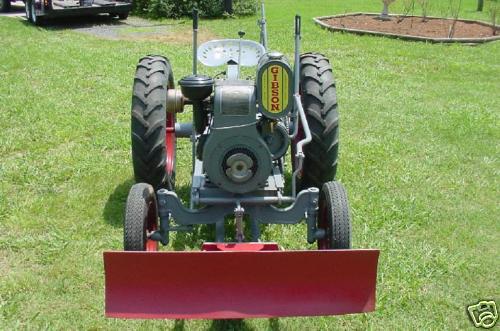 Gibson tractor operations manual & parts list w maintenance service & owner info