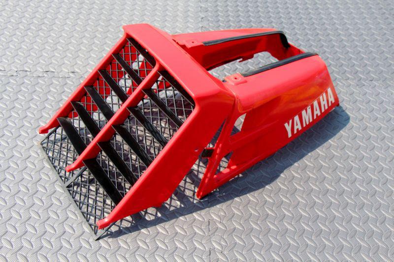  yamaha banshee grill + gas tank plastic + radiator cover 1987-2006 red n-21