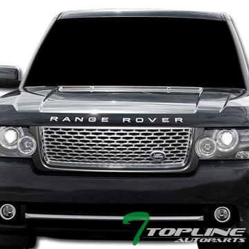 Gray/silver honeycomb mesh front hood bumper grill grille 2010-2012 range rover