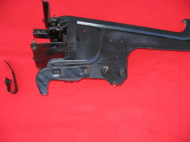 1973 ranchero/torino hood latch and bracket assembly