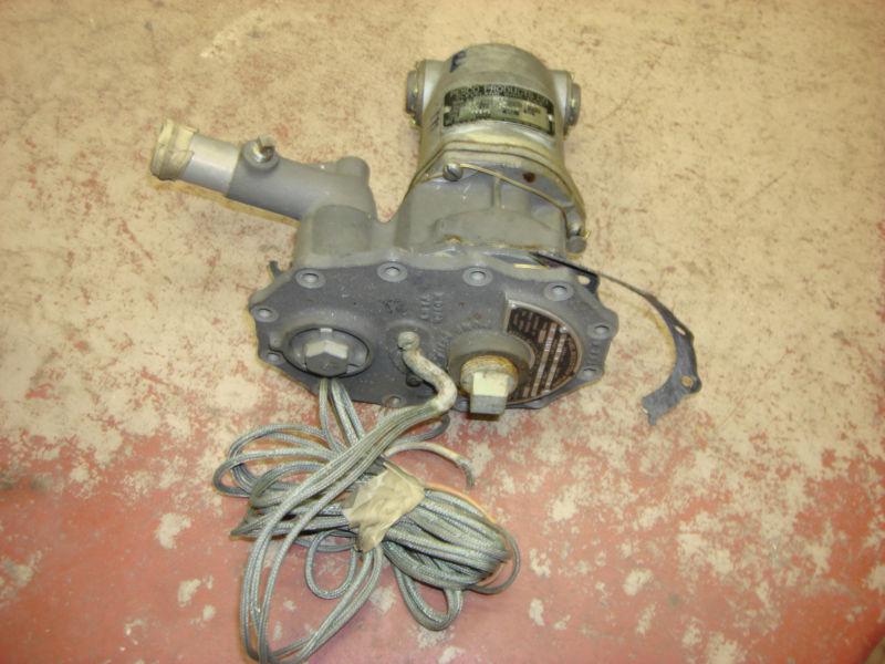 Vintage wwii pesco aircraft 2-762-a fuel booster pump warbird