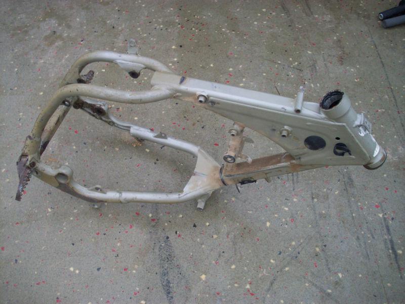 Used grey ktm 85 sx main frame chassis motocross racing mx supermini 85sx 105xc