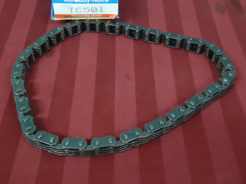 1967-91 gm & chrysler nos mcquay norris timing chain #tc501