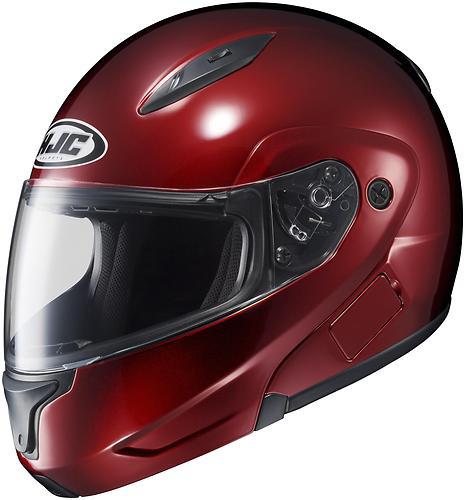 New hjc cl-max-2 modular adult helmet, metallic wine/red, xl