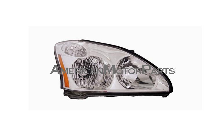 Passenger side replacement headlight w/o hid 04-07 lexus rx300 rx350 japan built