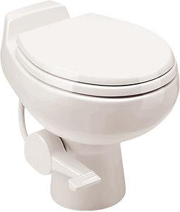 Sealand 500 series gravity toilet w/manual flush 302651001