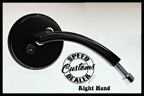 Speed dealer customs cfl right hand mirror black