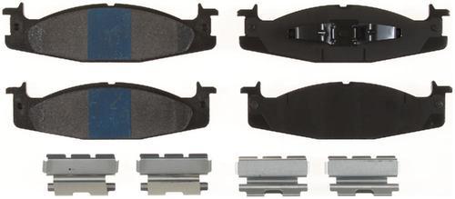 Bendix mkd632 brake pad or shoe, front-semi-metallic brake pad