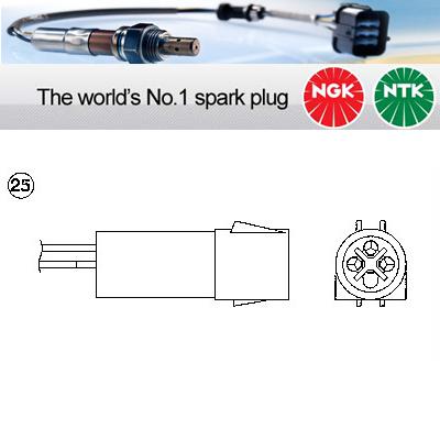 1x ngk ntk oxygen o2 lambda sensor  oza446-e46 oza446e46 (0139)