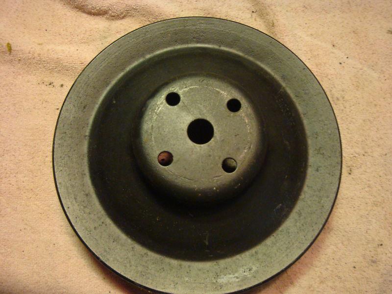 Original pontiac water pump pulley 481039 - fx gm