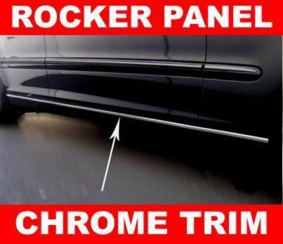 Volvo xc90 xc70 v50 v70 chrome rocker panel trim molding