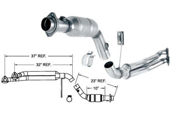 Magnaflow catalytic converters - 49 state legal - 23992