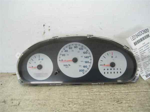 03 caravan voyager speedometer cluster kph oem lkq