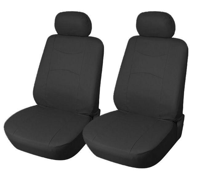 Front car seat covers compatible with daewoo 159 black