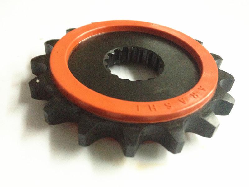 Chain conversion 17 tooth front sprocket for suzuki gsxr 1000 2009-2012 10 11