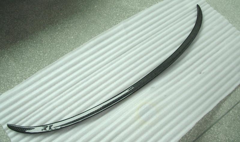 For bmw e90 3-series 328i 330i 335i e90 m3 rear lip spoiler wing carbon fiber