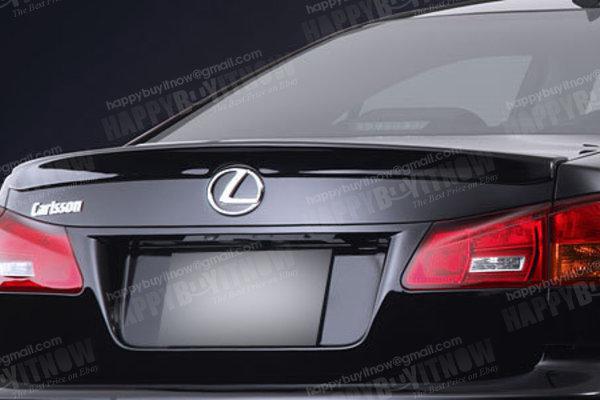 Combo painted lexus isii is250 is350 is f oe roof & c trunk spoiler exclusive