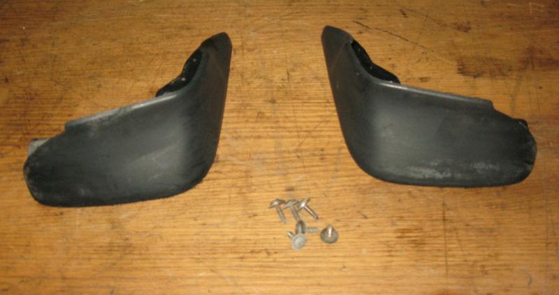 94 95 96 97  honda accord front splash guard mud flap set w/ bolts oem