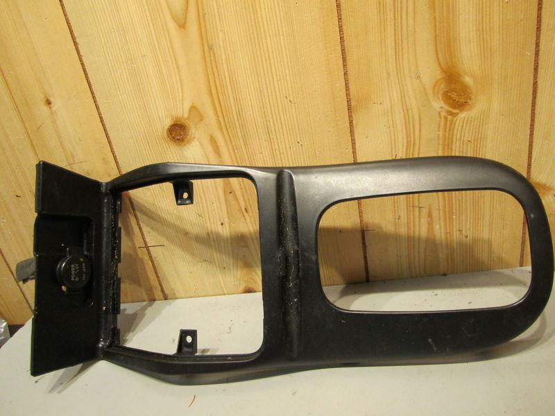 Hyundai sonata 00 2000 console deck panel black