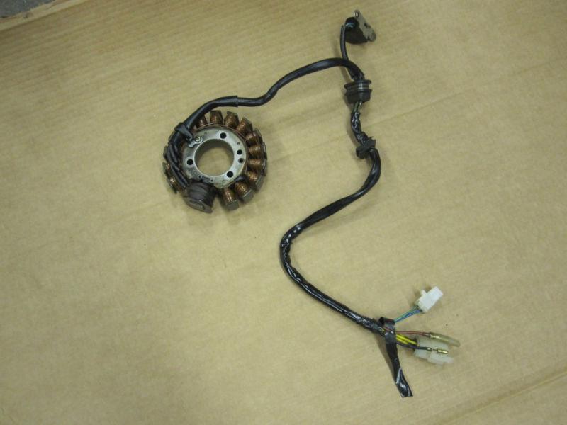 1987 suzuki lt300e stator and pick/up coil assembly