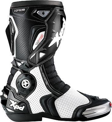 Spidi boots xp-5s wrs motorcycle mens black white 