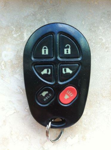 Toyota van sienna keyless remote  (6-button)  gq43vt20t  - good condition!!!!!!