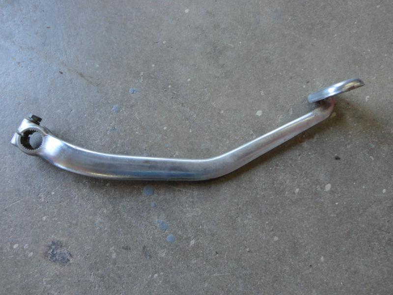 81 yamaha maxim 650 rear brake foot pedal lever - xj