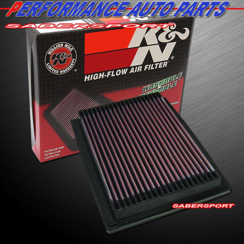 "in stock" k&n 33-2120 hi-flow panel air intake filter 1996-2000 civic lx dx cx