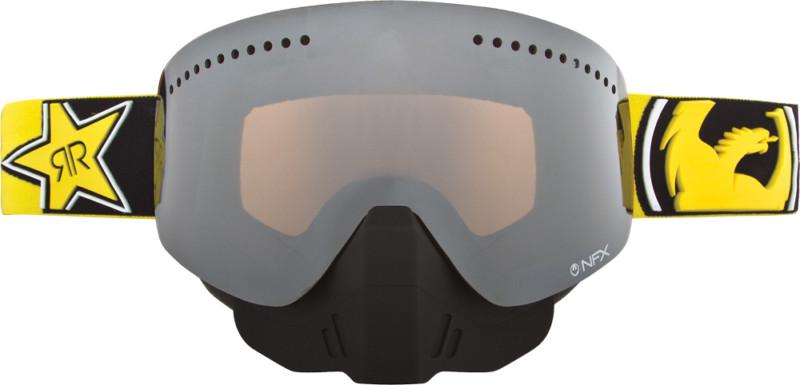 Dragon alliance nfx snow goggles rockstar/ion lens