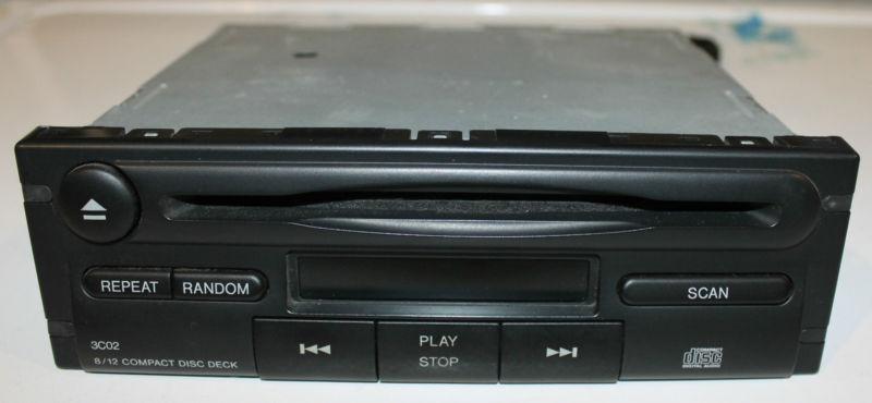 94-95 mazda 626 cd audio player 0000-81-280a-cd