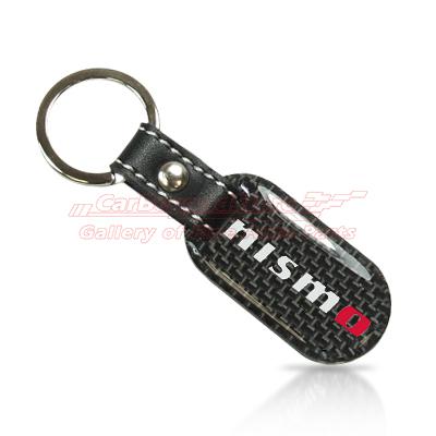 Nissan nismo real carbon fiber key chain, key ring + free gift, licensed