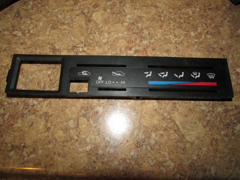 Toyota hilux pickup truck 4runner surf heater ac climate control display panel 