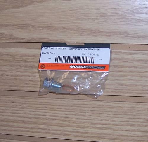 Magnetic drain plug yamaha yfz350 banshee  1987-2006 nib