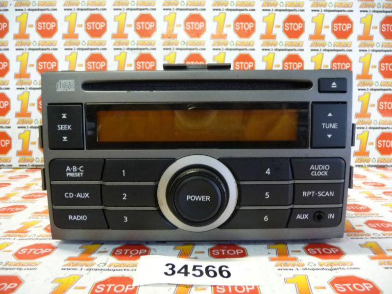 07 08 09 nissan sentra am/fm radio cd player 28185 et000 oem