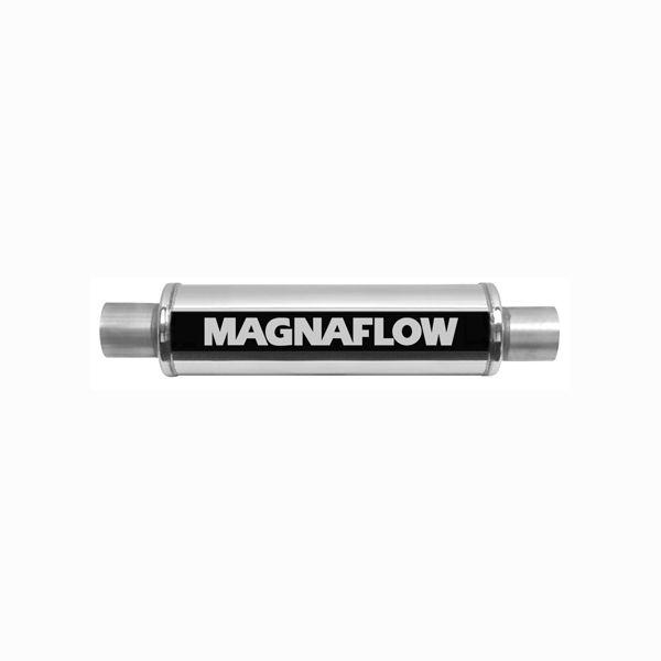 Magnaflow muffler 4" round 14" body 2.25" c/c 14445