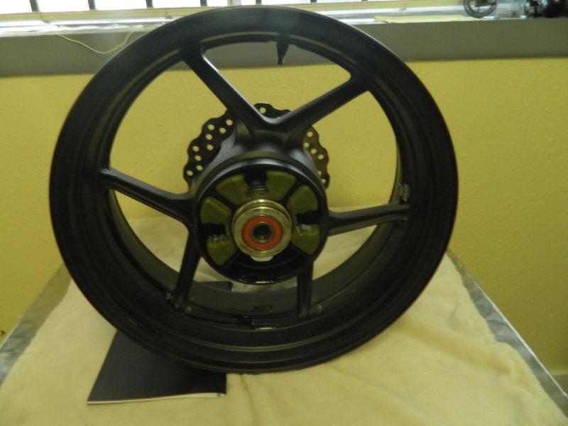 2006 2007 kawasaki zx10 zx10r rear wheel rear rim