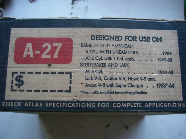 Aftermarket 1962-64 studebaker air cleaner element