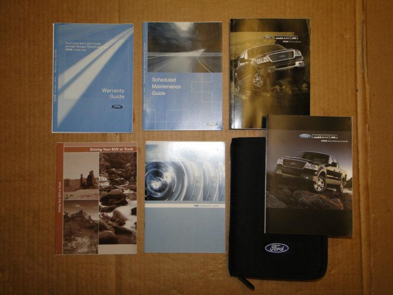 2008 ford f150 owners manual