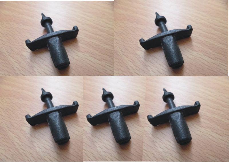 Vw mk1 grille retainer clips set new aftermarket fastener rabbit jetta          