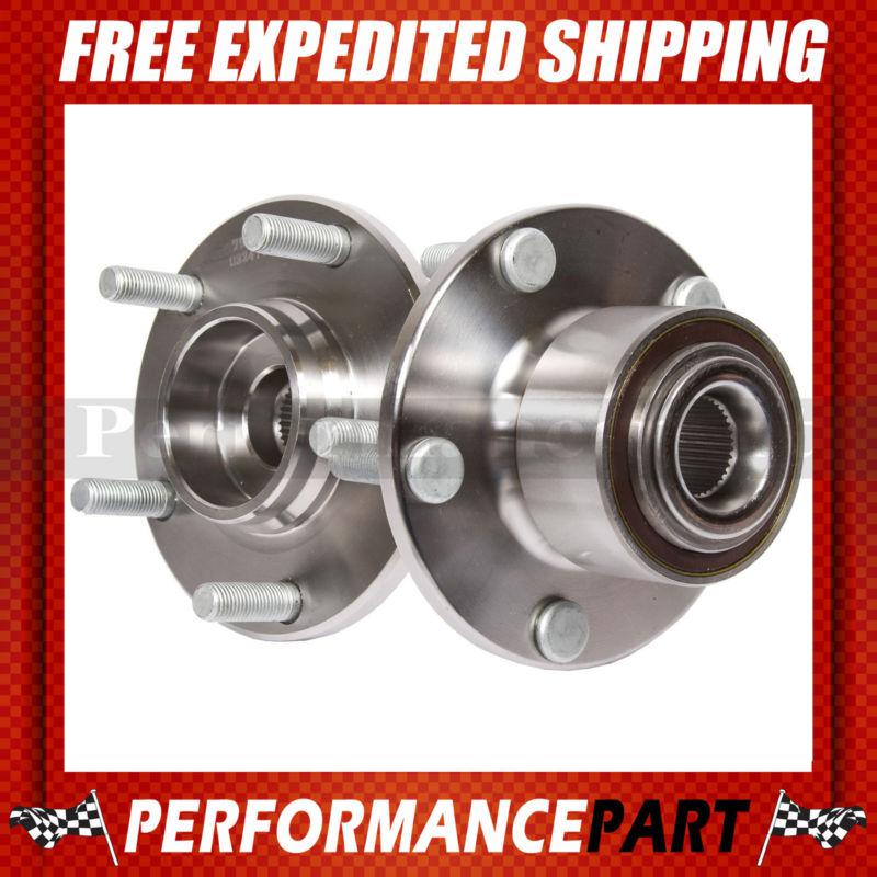 2 new gmb front left and right wheel hub bearing assembly pair w/ abs 799-0157