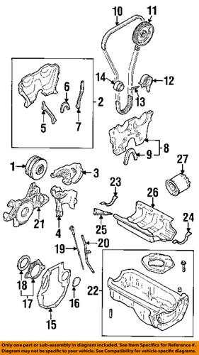 Mazda oem b6y114302a engine oil filter/oil filter