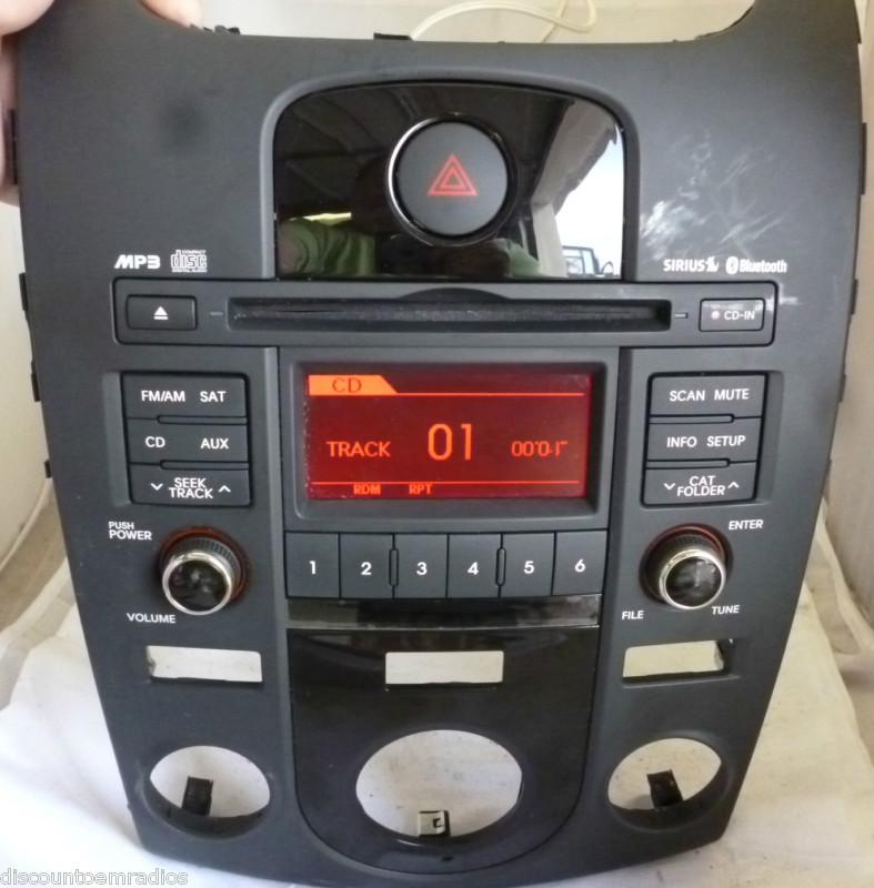 10-12 kia forte radio cd mp3 player 96150-1m220amwk   