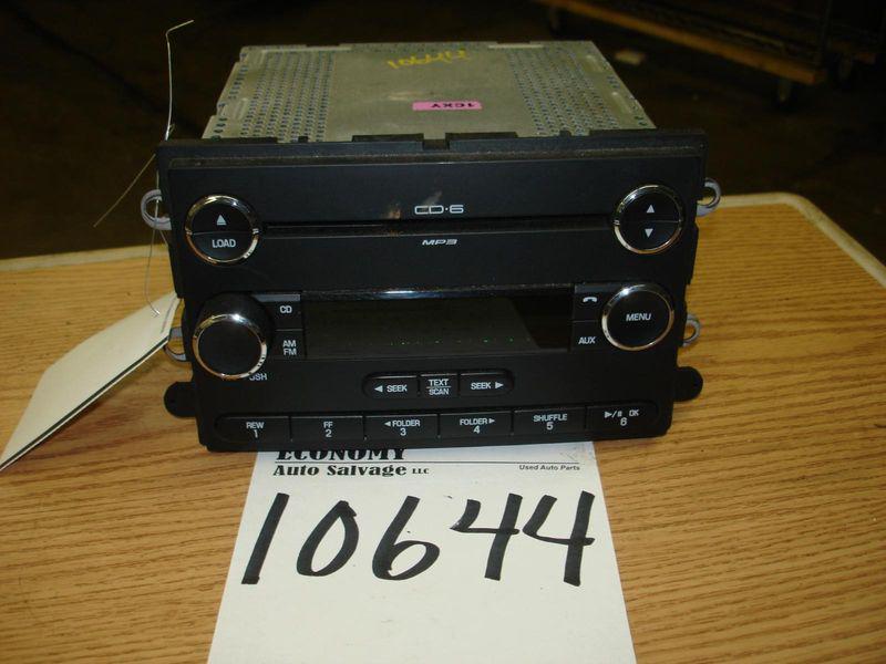 Ford taurus a/v equipment am-fm-6 cd-mp3, id 8g1t-18c815-jb 08 09