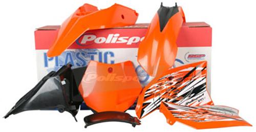 Polisport plastic kit - white  90556