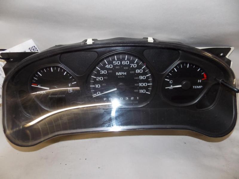 02-05 venture silhouette 119k instrument cluster speedometer 2003 2004 2005 7038